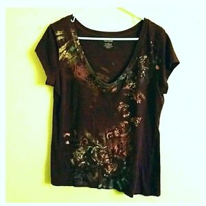 EXPRESS FLORAL SHIRT